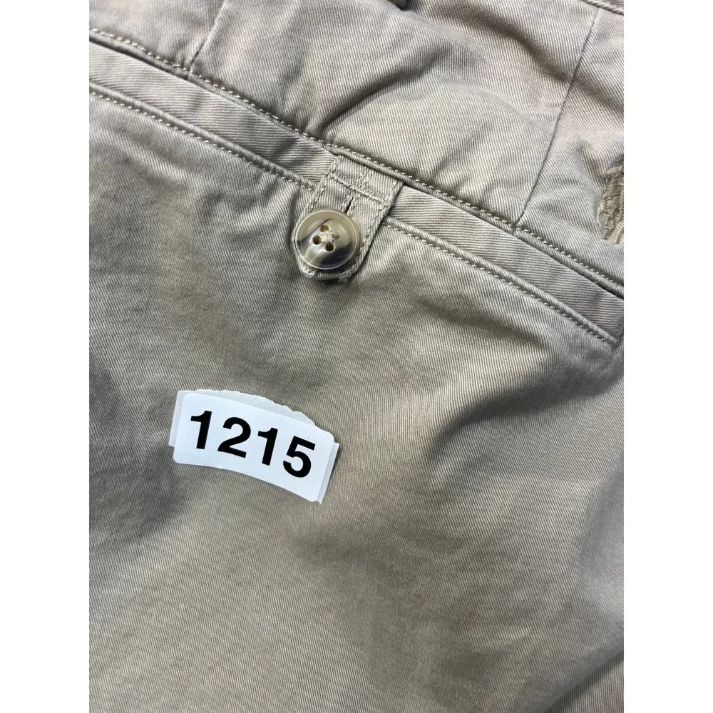 Polo Ralph Lauren Mens 42x32 Stretch Straight‎ Fit Chino Pants Khaki Tan Twill